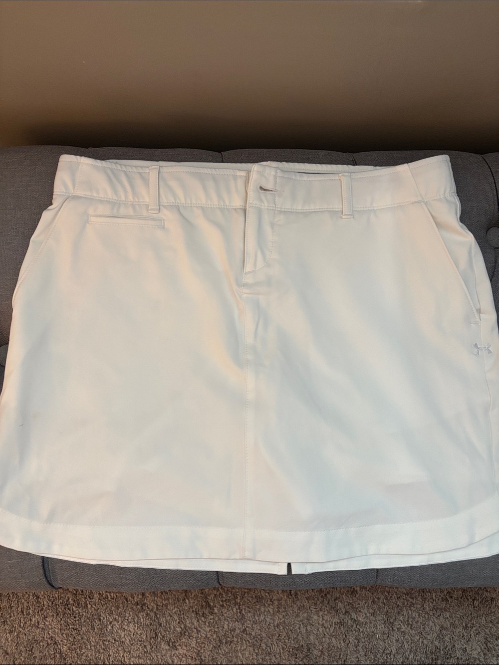 Under Armour White Women's Athletic Golf Skort